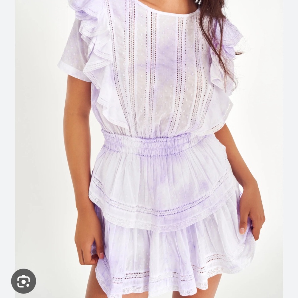 Love Shack Fancy Natasha Mini Dress. Size large.